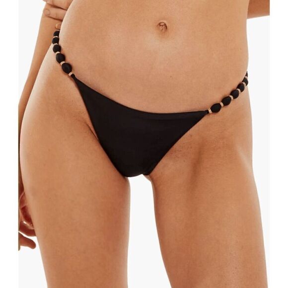 Vix Other - NWT Vix Solid Beads Cheeky Bikini Bottoms XS